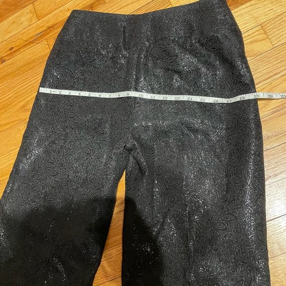 Brocade Jacquard Whimsgoth Wide Wedding Flare Coastal Coquette Formal Evening - Picture 7 of 7